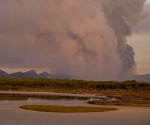 Verwoestende brand woed